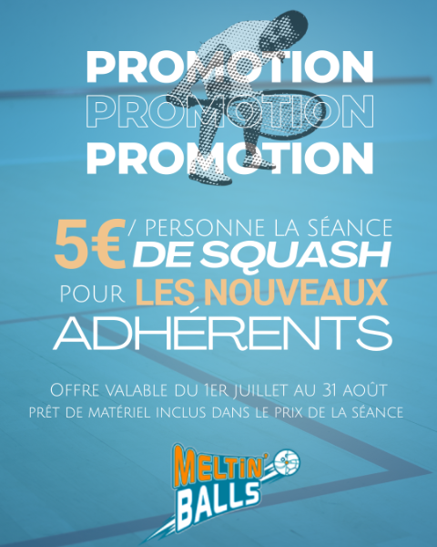 Votre Club vous réserve une offre exceptionnelle du 1er Juillet au 31 août !